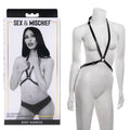 S&M Bondage Harness – Adjustable Fit – Black