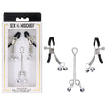 S&M Bondage Toys – Adjustable, Metal – Silver