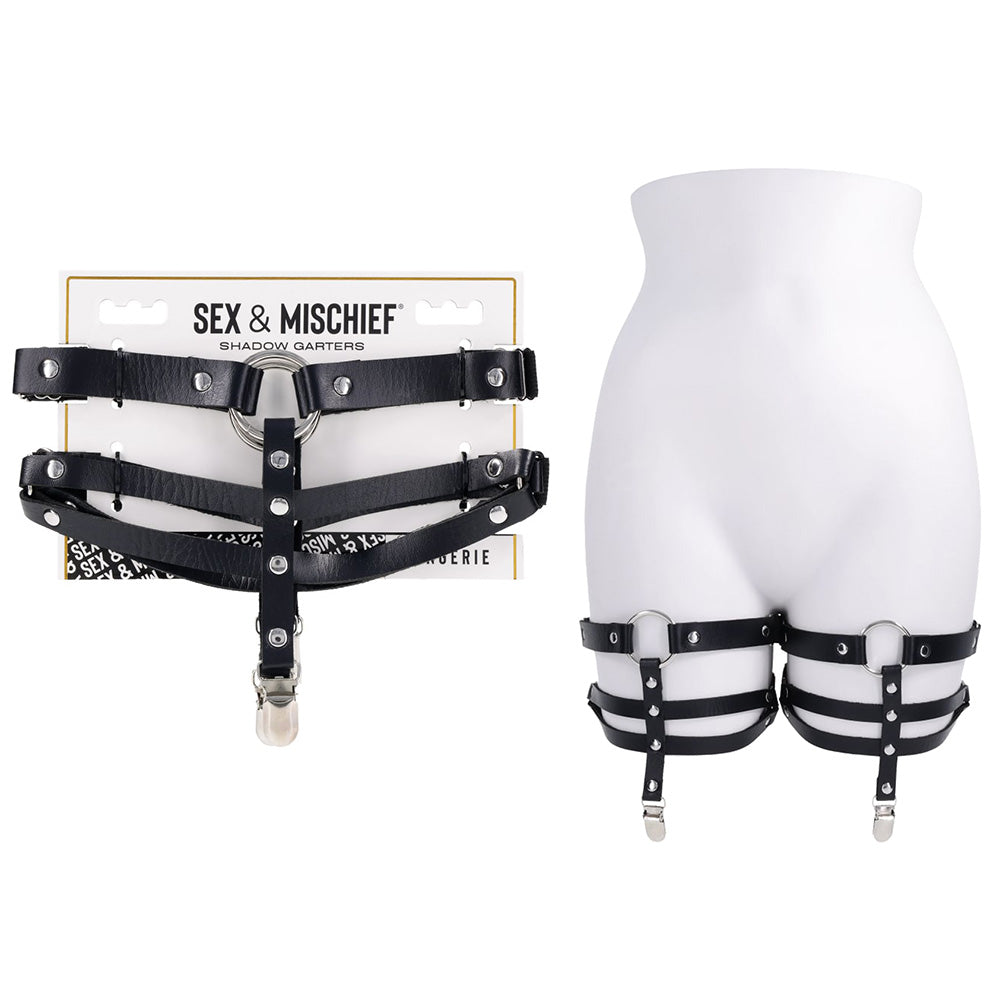 S&M Bondage Toys – Garters – Black