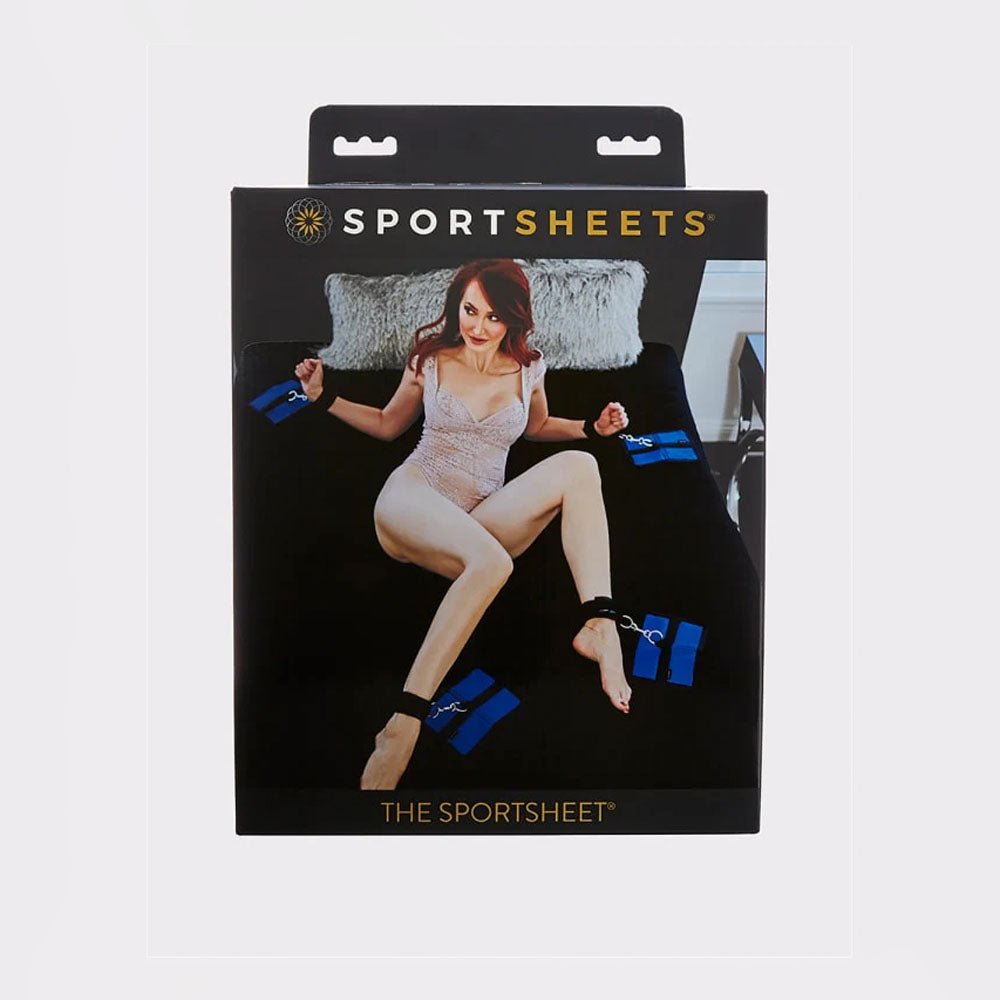 Sportsheets Bondage Toys – Bed Restraint Play System – Fits Queen Size Bed