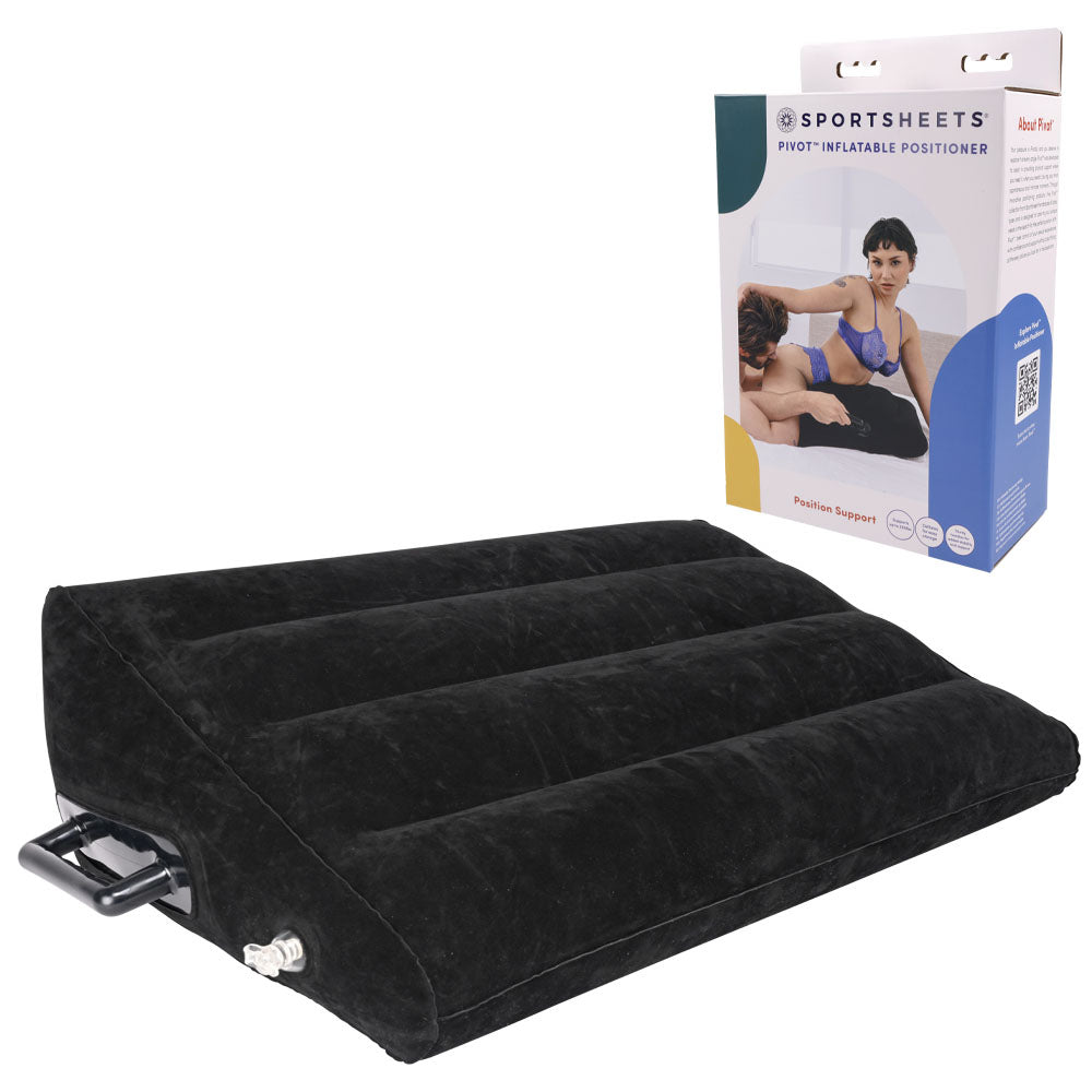 Intimelly Inflatable Positioner – Comfort and Support – Black