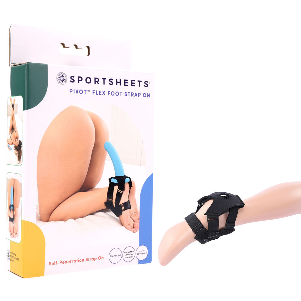 Pivot Flex Adjustable Strap-On Harness – Versatile Foot Strap Design (Probe Not Included)