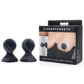Sportsheets Bondage Toys – Body-Safe Silicone – Black/Grey – Set of 2