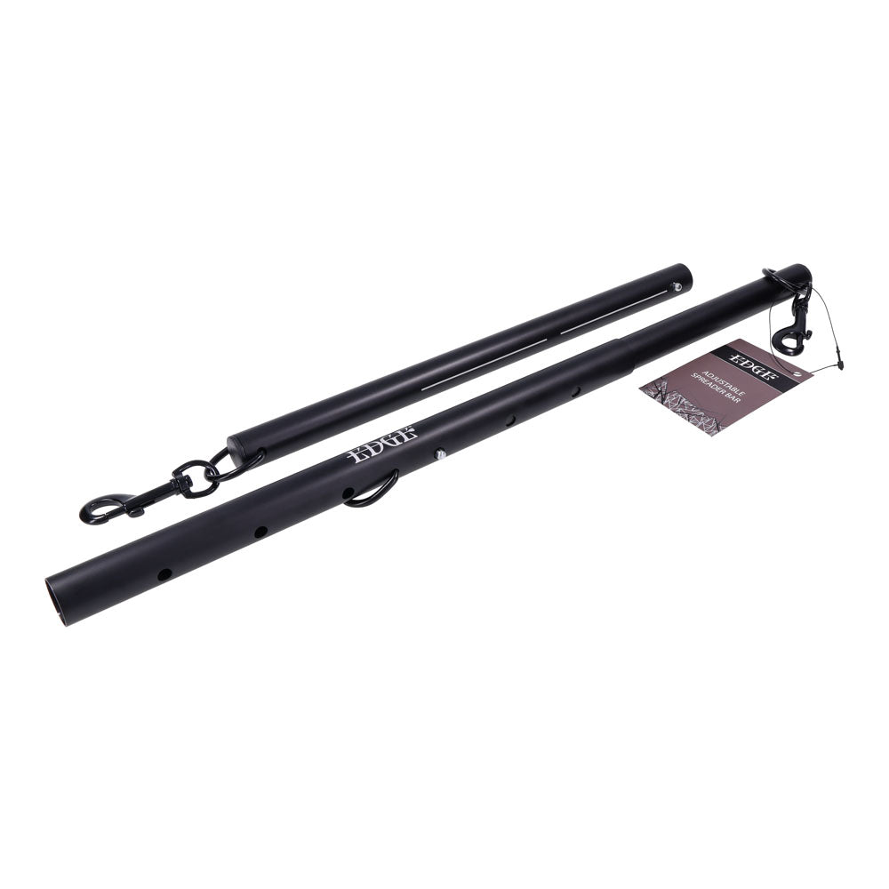Intimelly Bondage Toy – Adjustable Spreader Bar – Black