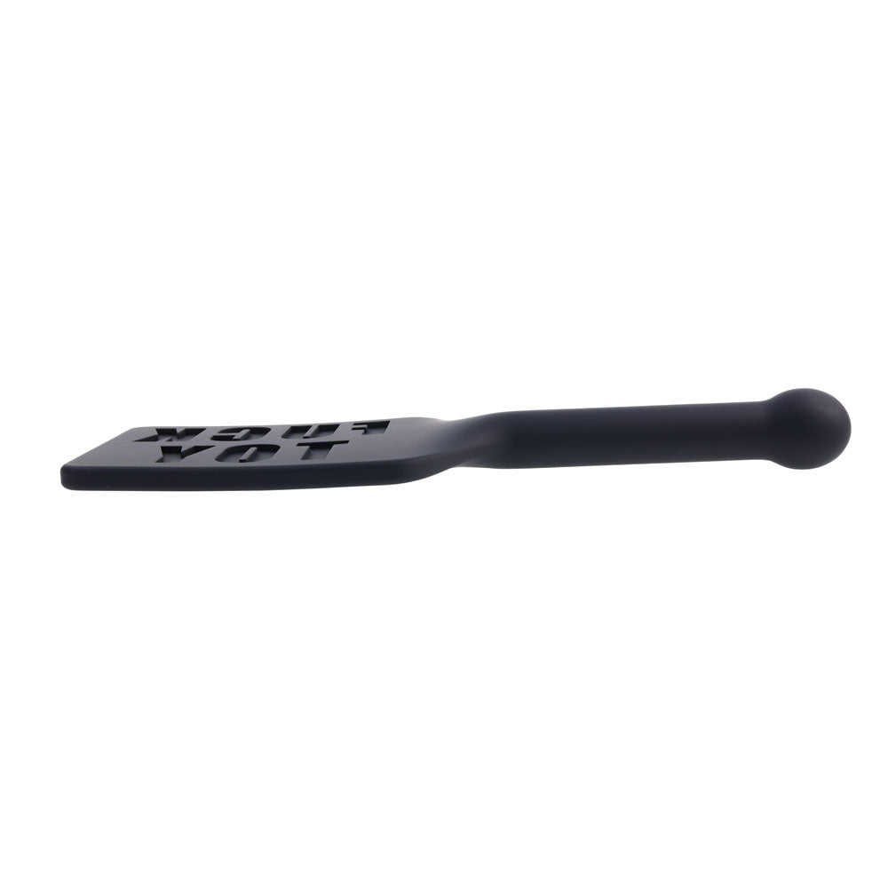 Sportsheets EDGE black silicone spanking paddle – image 6