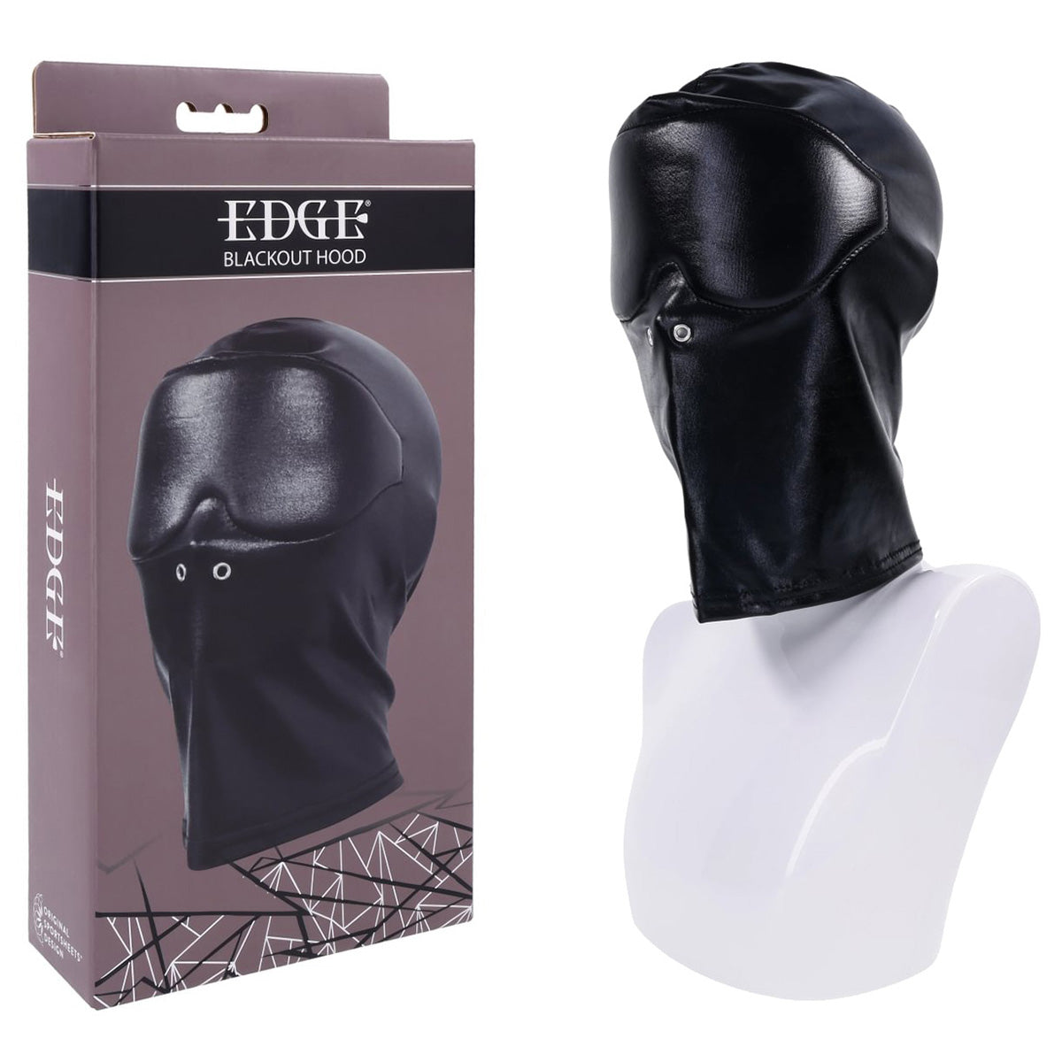 EDGE Blackout Hood – Soft, Comfortable Fabric – Black