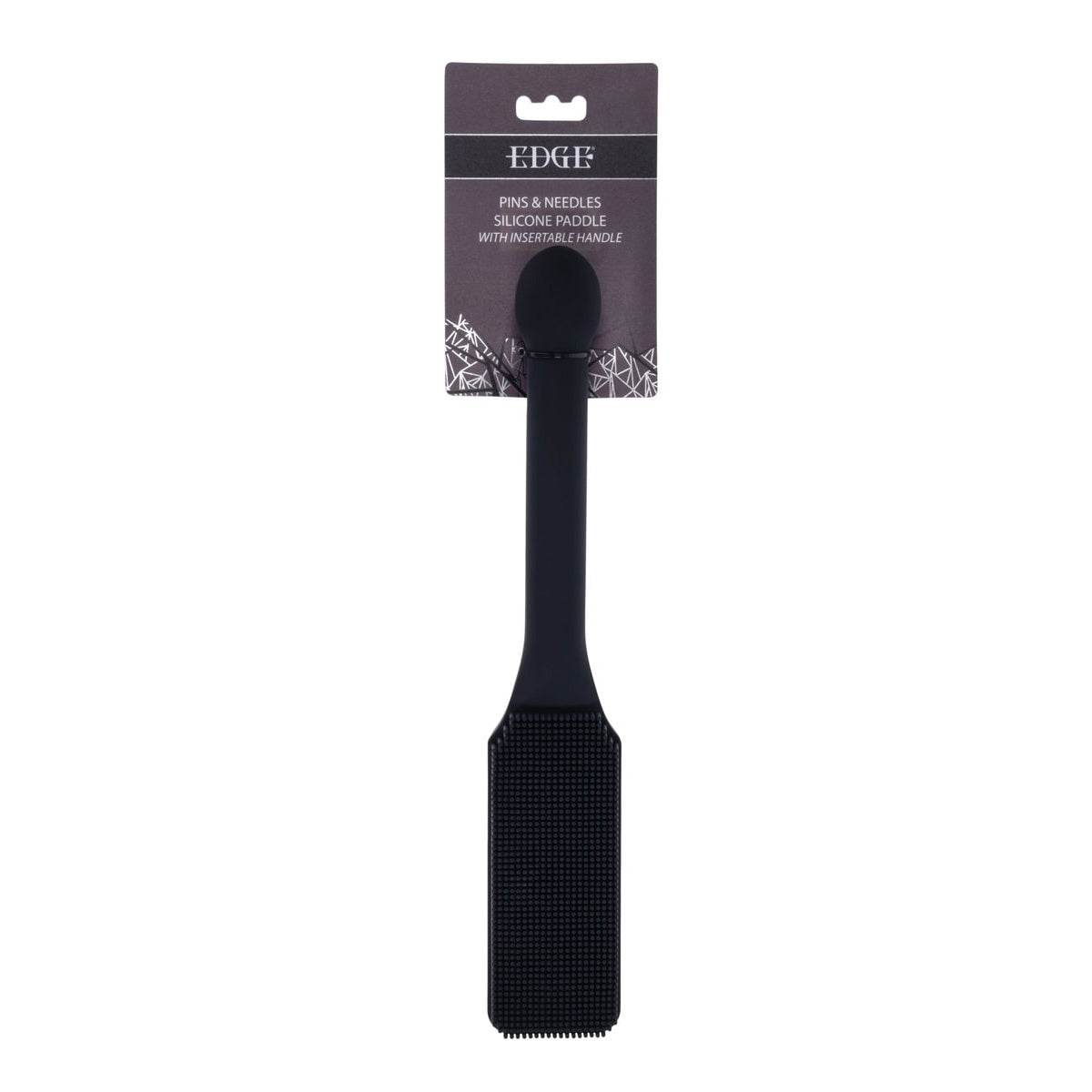Intimelly Bondage Paddle – Body-Safe Silicone – Black