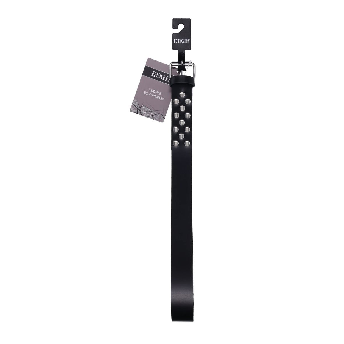 EDGE Bondage Toy – Leather Spanker – Black