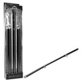 Master Series Adjustable Spreader Bar - Premium Black Steel Restraint for Enhanced Pleasure