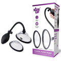 Size Up Pump – Classic Design, Dual Chambers – Black