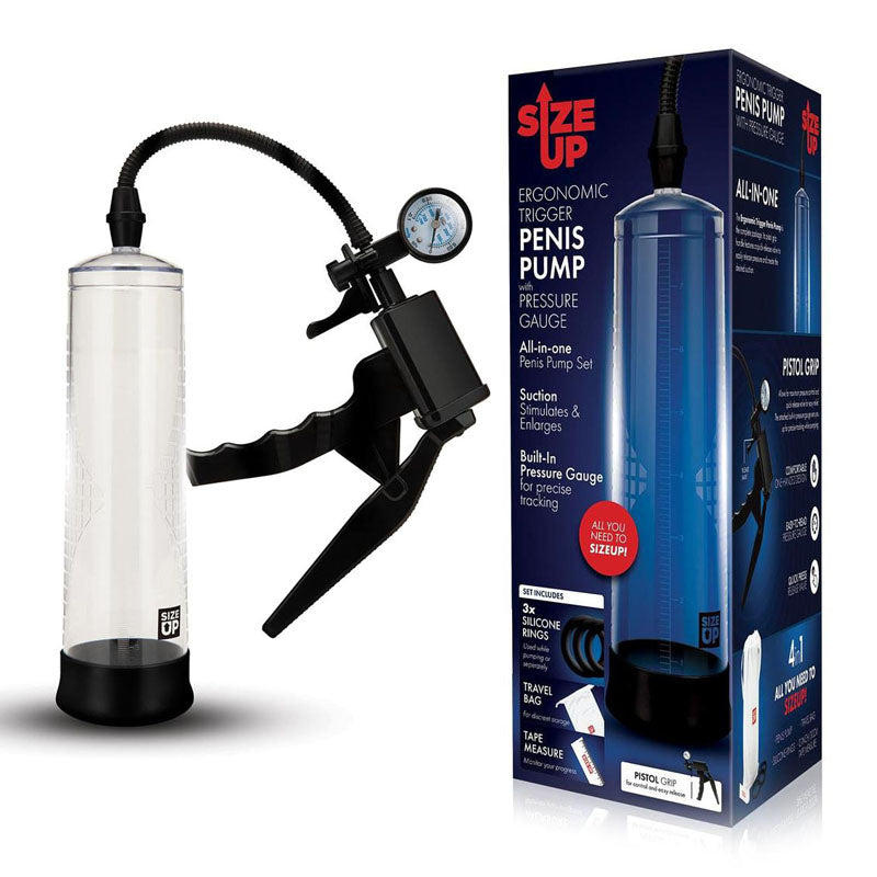 Size Up Pumps – Ergonomic Trigger – Clear