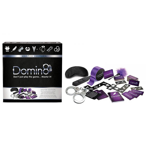 Domin8 Master Edition - Couples Bondage Game for Intimate Exploration and Connection
