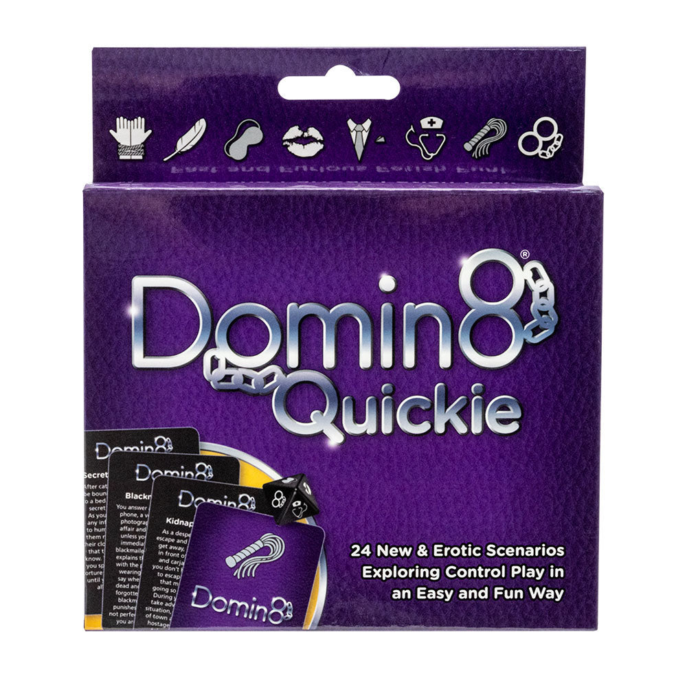 Domin8 Quickie - Engaging Couples Card Game for Fun & Connection