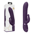 VIVE Vibrator – USB Rechargeable, Body-Safe Silicone – Purple – 24.1 cm