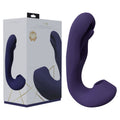 VIVE Vibrator – Rechargeable, Air Pulsation – Body-Safe Silicone – Purple