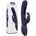 VIVE Vibrator – USB Rechargeable, Body-Safe Silicone – Purple – 23.2 cm
