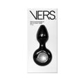 VERS Anal Toy – Rechargeable, Body-Safe Silicone – Black – 12.5 cm
