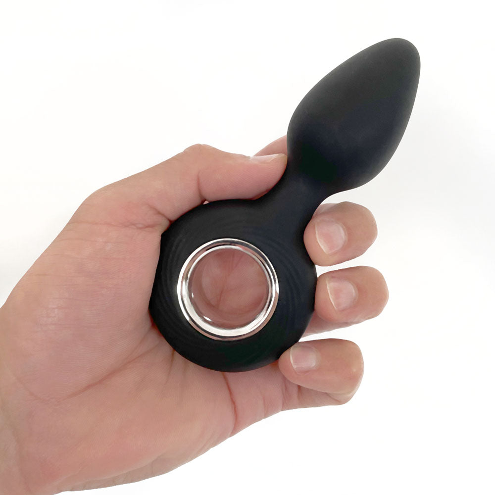 VERS Anal Toy – Rechargeable, Body-Safe Silicone – Black – 12.5 cm