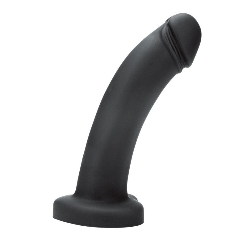 WhipSmart Dongs – Heart Shaped Base – Black – 17.8 cm