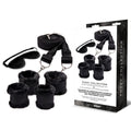 WhipSmart Bondage Kit – Under Bed Restraint Set – Black
