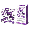 WhipSmart Bondage Kit – 12 Piece Set – Purple