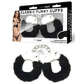 WhipSmart Bondage Toys – Classic Furry Cuffs – Black
