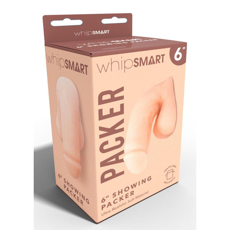 WhipSmart Body-Safe 6'' Packer - Flesh Tone (15.2 cm, Gender-Neutral)