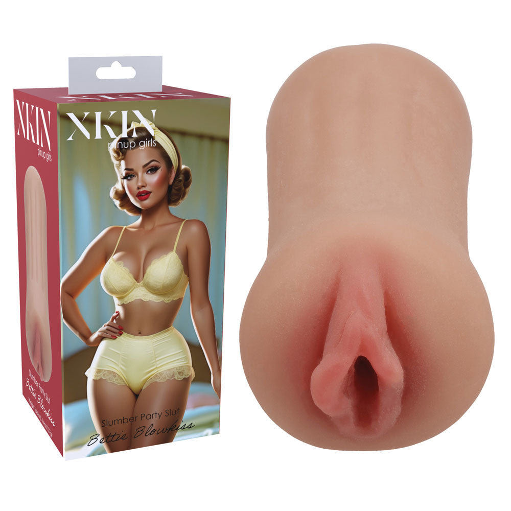 XKIN Masturbator – Compact, Skin-Like Texture – Tan – 12 cm