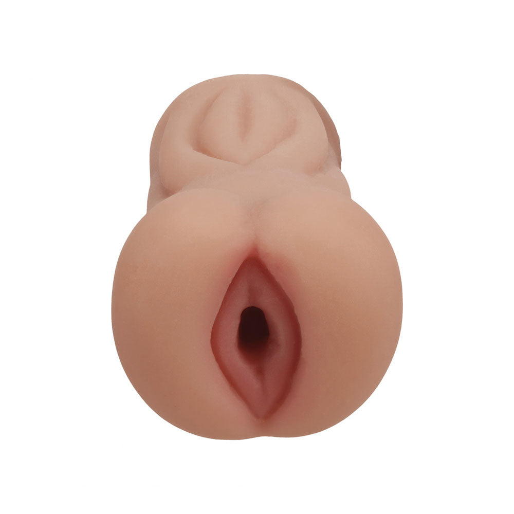 XKIN Masturbator – Compact, Body-Safe Silicone – Tan – 12 cm
