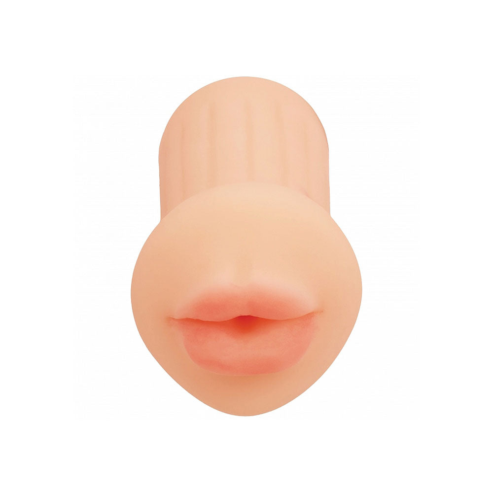 XKIN Raw - The Grip - Flesh 12 cm Mouth Stroker (Body-Safe, Discreet, Easy to Clean)