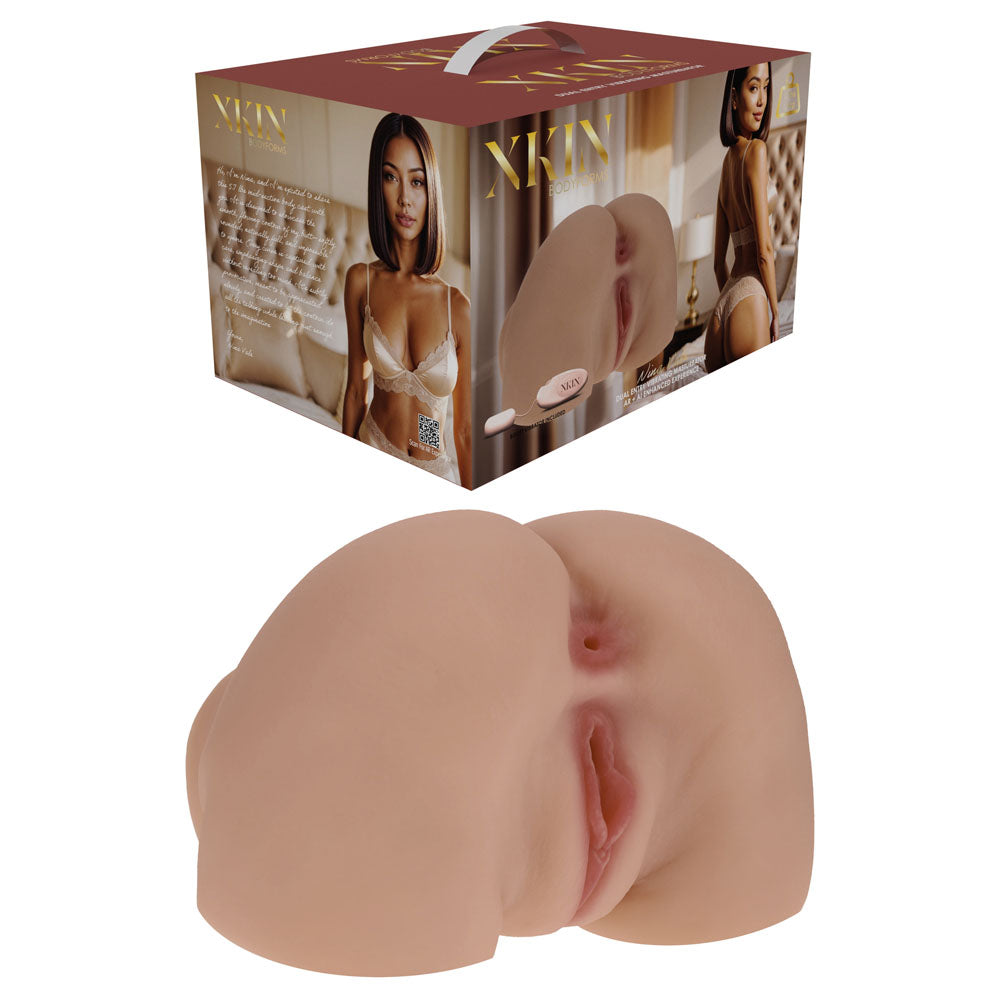 XKIN Masturbator – Body-Safe Silicone – Tan