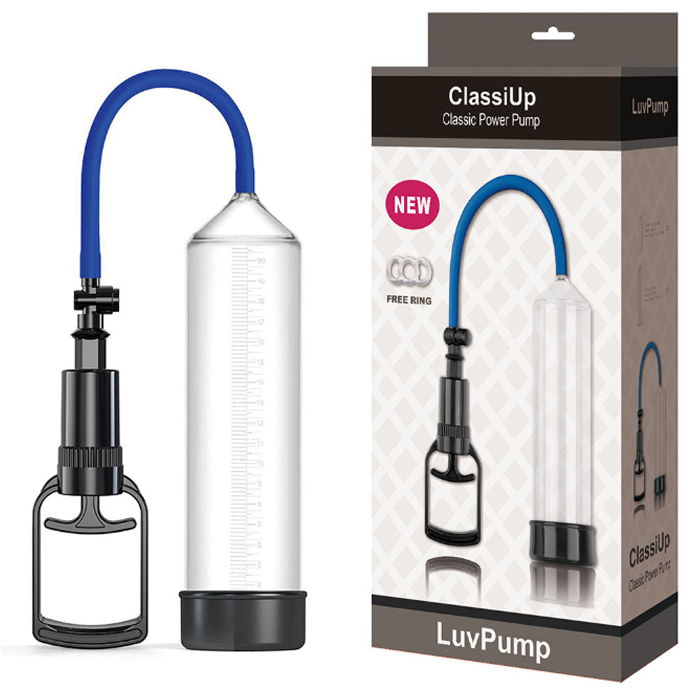 LuvPump Pump – Classic Power – Clear – Medium