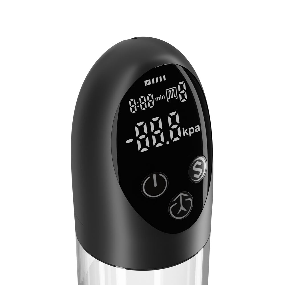LuvPump Pump – Smart, USB Rechargeable – Clear