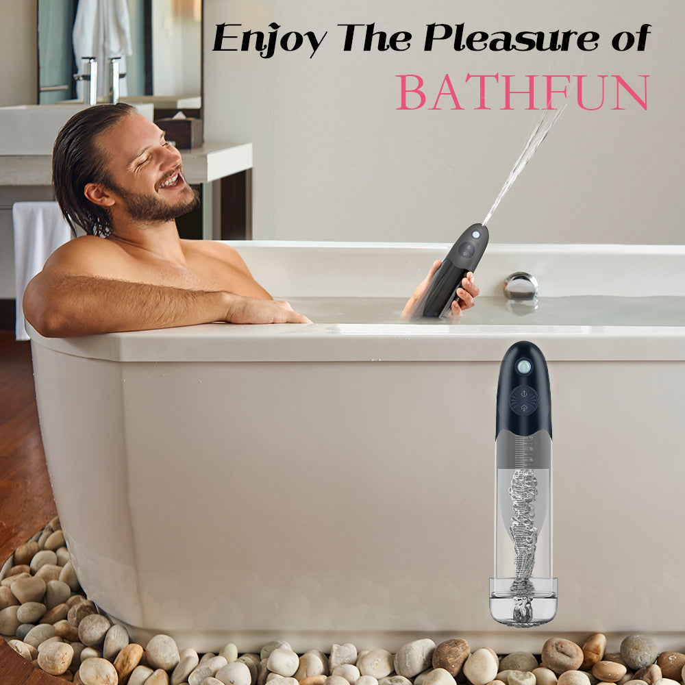 LuvPump BathFun - Waterproof Automatic Penis Pump for Enhanced Pleasure