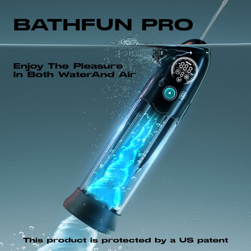 LuvPump Bathfun Pro - USB Rechargeable Waterproof Penis Pump