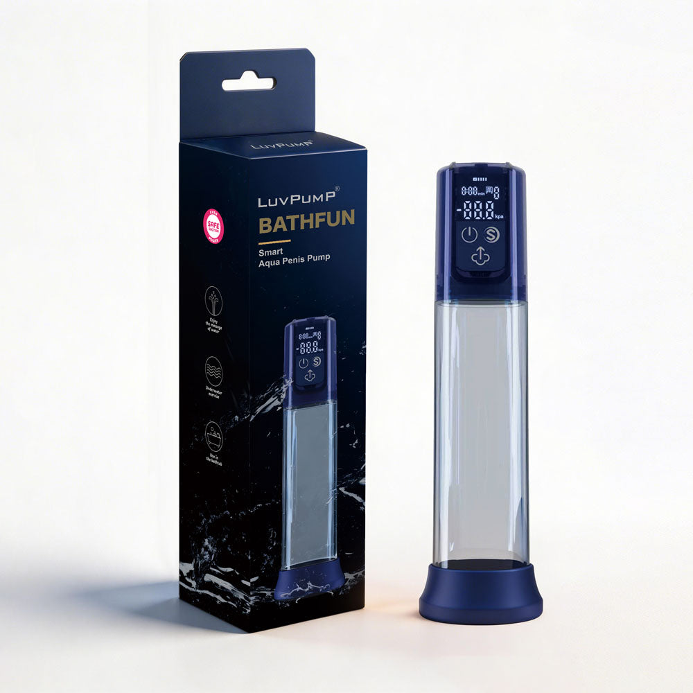 LuvPump Pump – Smart, USB-C Rechargeable – Blue