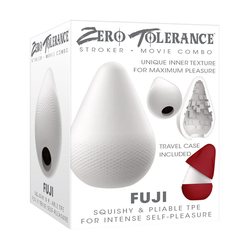 Zero Tolerance Masturbator – Compact Design – White