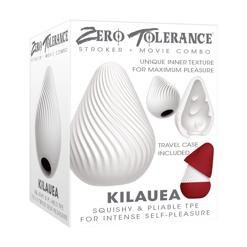Zero Tolerance Mini Stroker – Compact, Body-Safe Silicone – White
