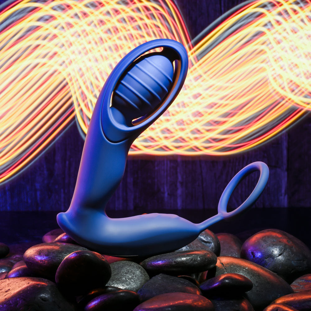 Zero Tolerance Anal Toy – Rechargeable, Body-Safe Silicone – Blue