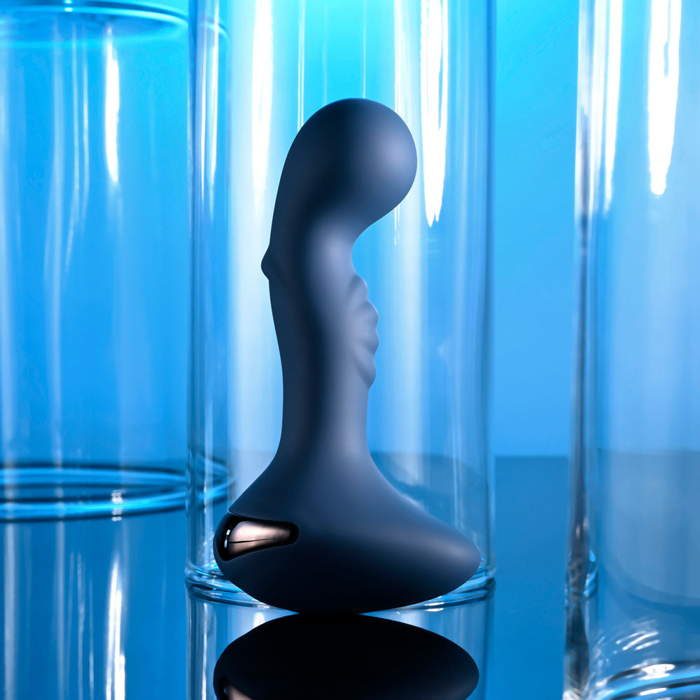 Zero Tolerance Anal Toy – USB Rechargeable, Body-Safe Silicone – Blue – 12.3 cm