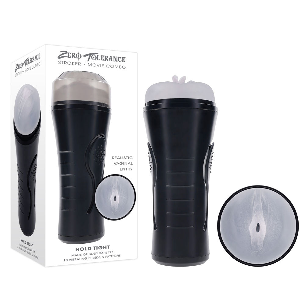 Zero Tolerance Masturbator – USB Rechargeable, Clear –