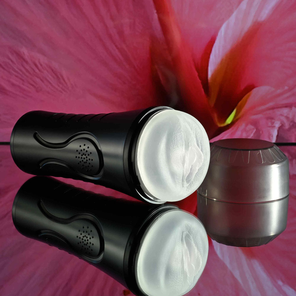 Zero Tolerance Masturbator – USB Rechargeable, Clear –
