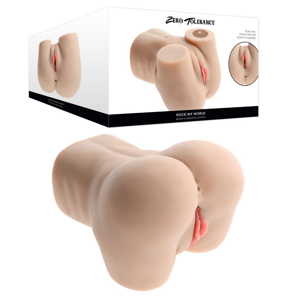 Zero Tolerance USB Rechargeable Masturbator – Compact Flesh Design for Personal Pleasure