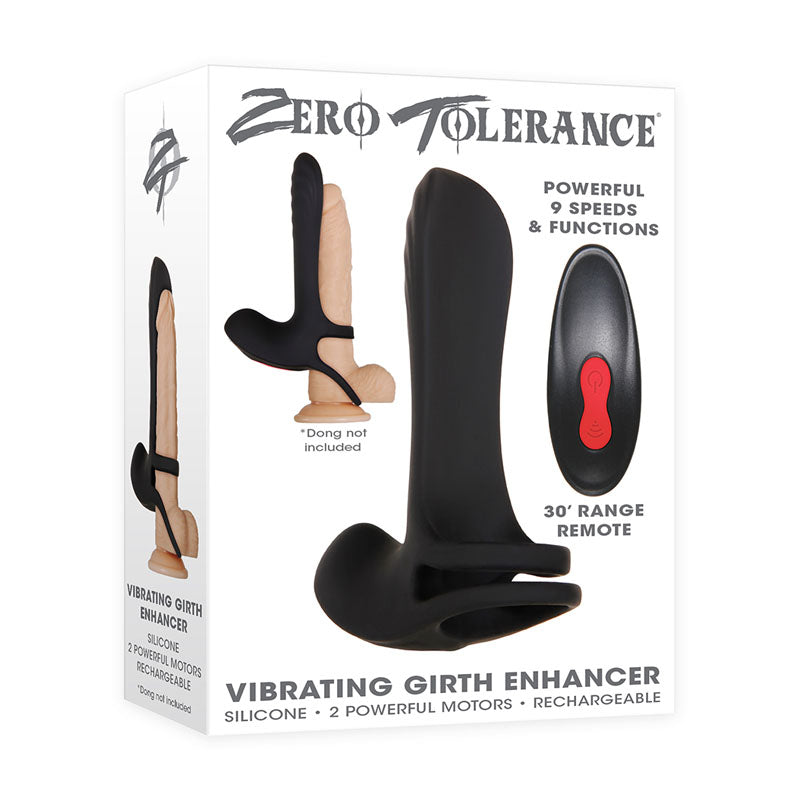 Zero Tolerance Sleeve – Vibrating, USB Rechargeable – Black