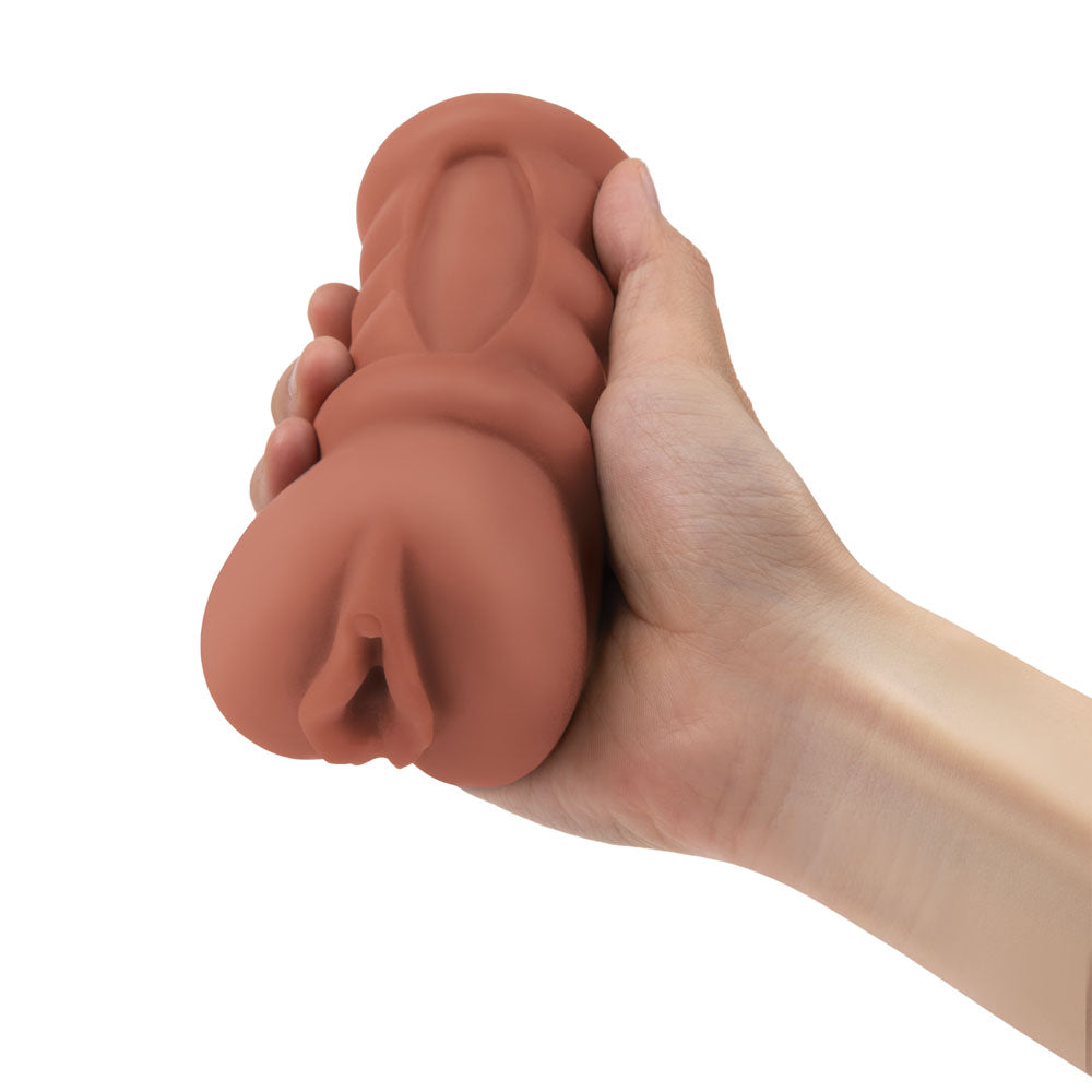 Zolo Masturbator – Body-Safe Silicone – Tan
