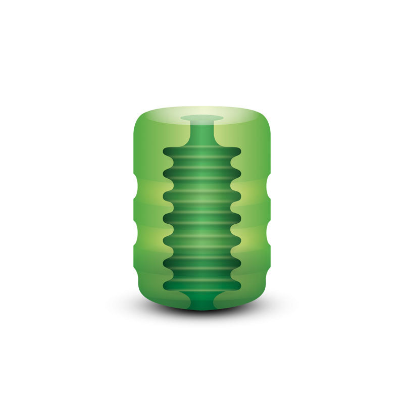 Zolo Masturbator – Compact, Body-Safe Silicone – Green