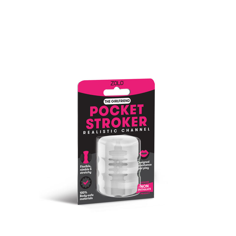 Zolo Stroker – Mini, Clear –