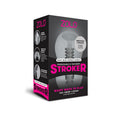 Zolo Stroker Sleeve – Compact Design – Body-Safe Silicone – Grey