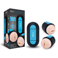 Zolo Masturbator – Double Ended, USB Rechargeable – Black