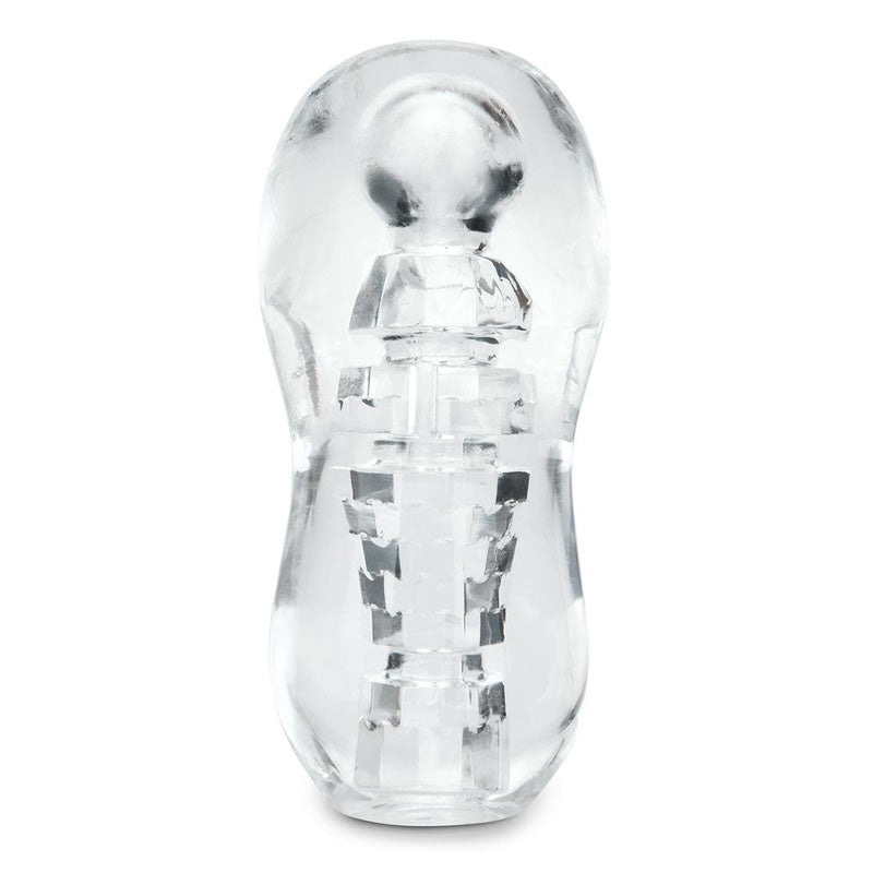 Zolo Stroker Sleeve – Spinner – Clear – Standard Size
